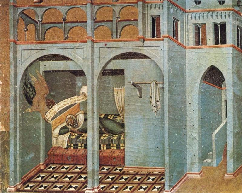Pietro Lorenzetti Sobach's Dream china oil painting image